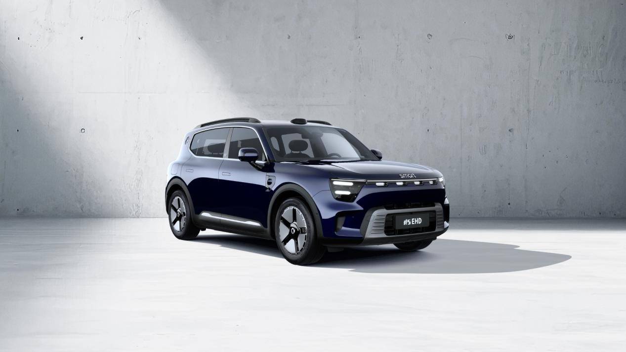 smart精靈#5插混版申報圖曝光 綜合續航超1600km